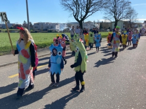 Fasnachtsumzug 2024 Kindergarten