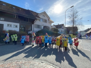 Fasnachtsumzug 2024 Kindergarten